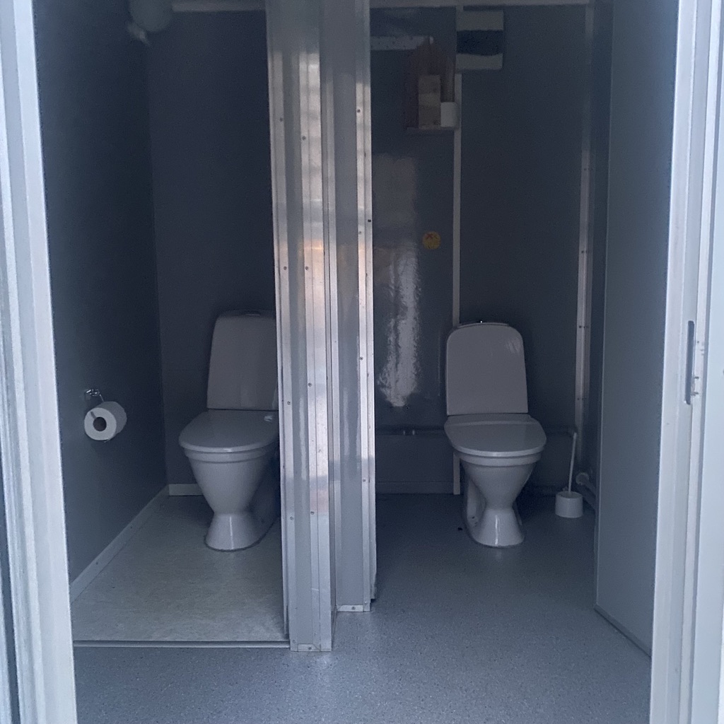 Toiletvogn – 2x Toilet thumbnail 1